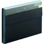 トラスコ中山 プラス 92126)PPドキュメントファイル 122DE ブルー(ご注文単位1冊)【直送品】