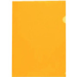 トラスコ中山 プラス 80167)高透明カラークリアホルダ 10P オレンジ FL-184HO(ご注文単位1パック)【直送品】