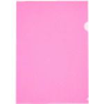 トラスコ中山 プラス 80164)高透明カラークリアホルダ 10P RD FL-184HO(ご注文単位1パック)【直送品】