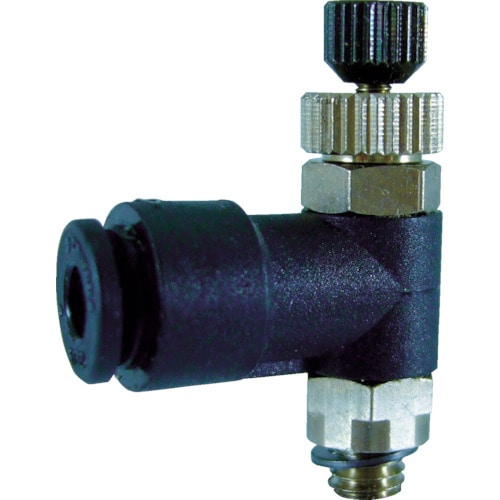 トラスコ中山 チヨダ ファイブミニスピードコントローラαメーターイン4mm・M3×0.5(ご注文単位1個)【直送品】