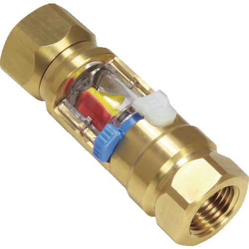 トラスコ中山 日東 フローモニター(レンズ交換タイプ)取付ねじRC1/2(ご注文単位1個)【直送品】