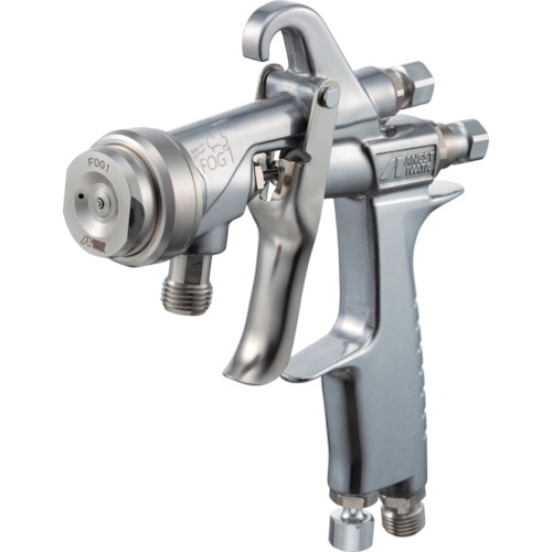 トラスコ中山 アネスト岩田 食液塗布専用小形吸上式/圧送式スプレーガン ノズル口径Φ1.5(ご注文単位1個)【直送品】