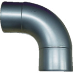 トラスコ中山 フジモリ 空調用90°プレスエルボ150φ(ご注文単位1個)【直送品】