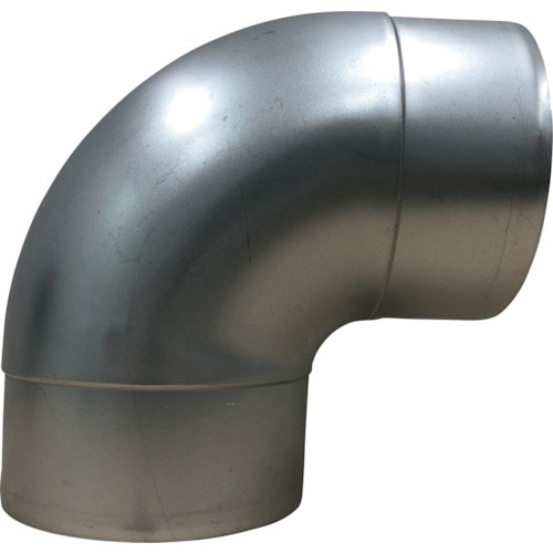 トラスコ中山 フジモリ 空調用スパイラルダクト継手 ショートエルボ(ご注文単位1個)【直送品】