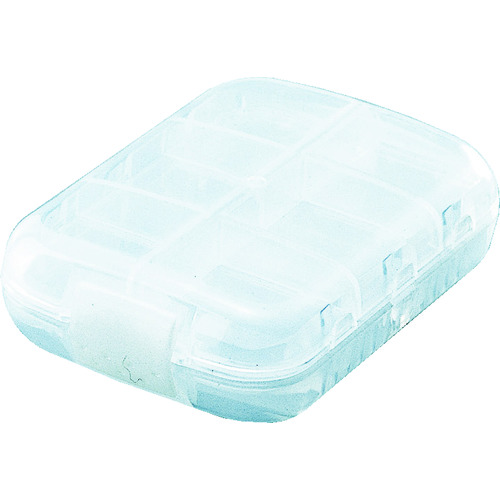 トラスコ中山 リングスター パーツケース(樹脂製) システムフレーバー FR-120 クリア 114×75×30mm(ご注文単位1個)【直送品】