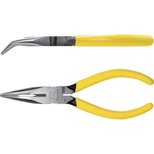 トラスコ中山 TTC KingTTC 先曲りラジオペンチ(ご注文単位1個)【直送品】