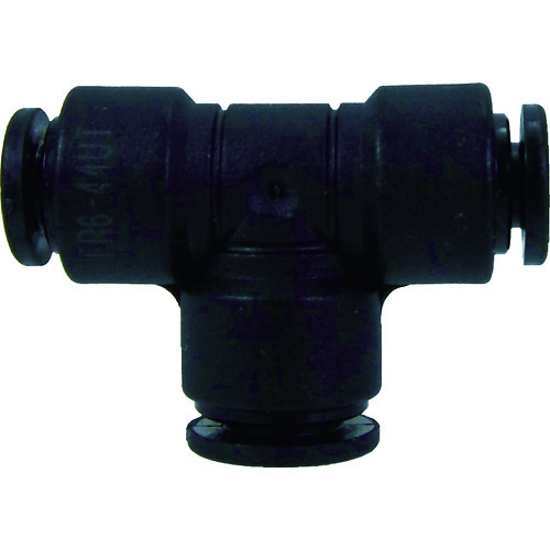 トラスコ中山 チヨダ チューブ継手 ファイブ異径ユニオンティ 6mm×4mm(2箇所)(ご注文単位1個)【直送品】