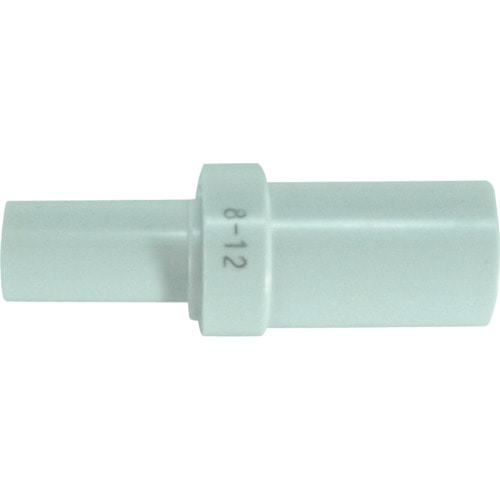 トラスコ中山 チヨダ チューブ継手 ファイブ異径ジョイント W(白) 8mm×12mm（ご注文単位1個）【直送品】