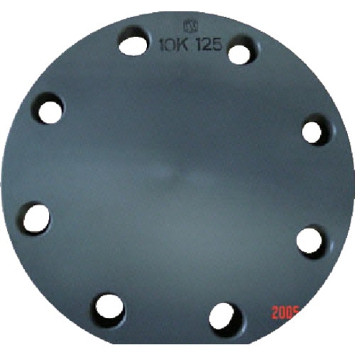 トラスコ中山 エスロン 板フランジSB型 125 JIS10K PVC(ご注文単位1枚)【直送品】