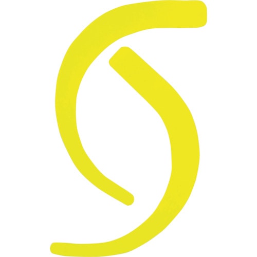 トラスコ中山 タジマ L8フック用フックシール イエロー(ご注文単位1枚)【直送品】