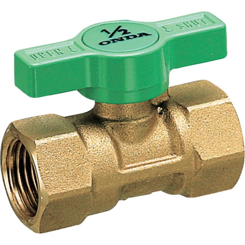 トラスコ中山 オンダ製作所 FS型 Rc2×Rc2 Tハンドル(ご注文単位1個)【直送品】