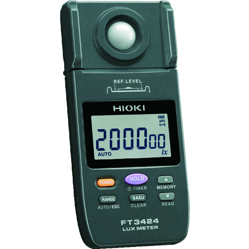 トラスコ中山 HIOKI 照度計 FT3424（ご注文単位1個）【直送品】