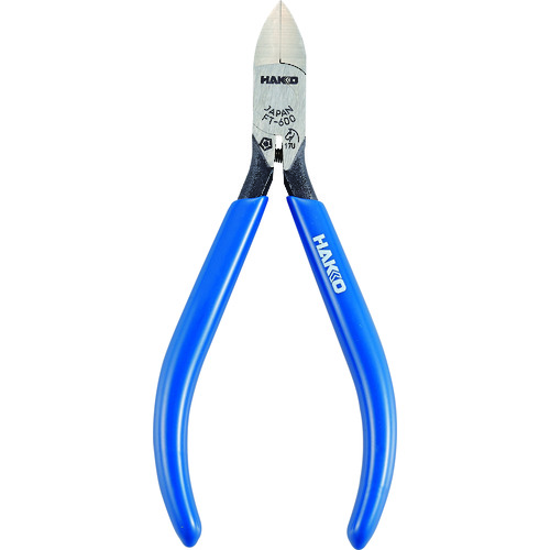 トラスコ中山 白光 マイクロニッパ(電気・電子用) FT-600 全長117mm(ご注文単位1個)【直送品】