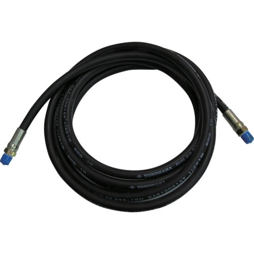 トラスコ中山 TRUSCO ハンドルブリケーターFTK-70用 4M高圧ホース(ご注文単位1個)【直送品】