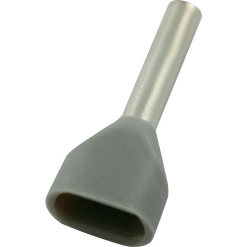 トラスコ中山 TRUSCO フェルール圧着端子 絶縁スリーブ付き ツインタイプ 0.75-8 100個入(ご注文単位1袋)【直送品】