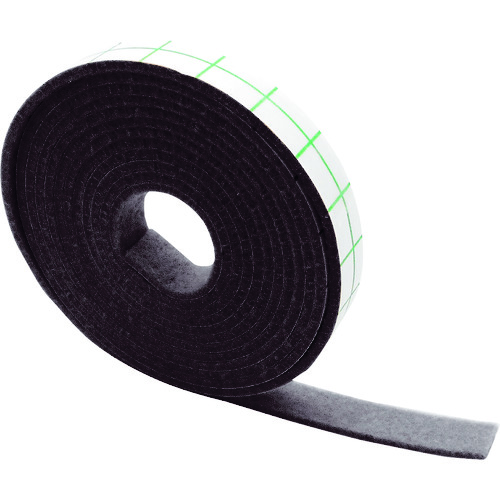 トラスコ中山 WAKI フェルトテープ 濃茶 10X1800(ご注文単位1個)【直送品】