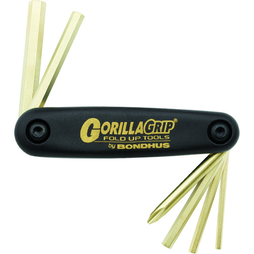 トラスコ中山 ボンダス 車輌整備用工具 ゴリラグリップサイクルバディ ゴールドガード加工(14K) (＋2、3、4、5、6、8mm)（ご注文単位1個）【直送品】