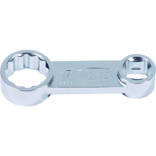 トラスコ中山 TONE ソケットアダプター オフセットめがねアダプター 差込角9.5mm 全長72mm 対辺寸法17mm(ご注文単位1個)【直送品】