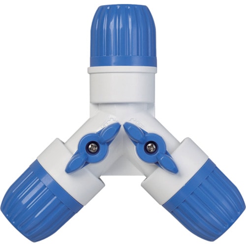 トラスコ中山 タカギ コックツキ三又ホースジョイント(ご注文単位1個)【直送品】