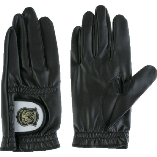 トラスコ中山 ペンギンエース ポリスジャパン G202N黒 Lサイズ(ご注文単位1組)【直送品】