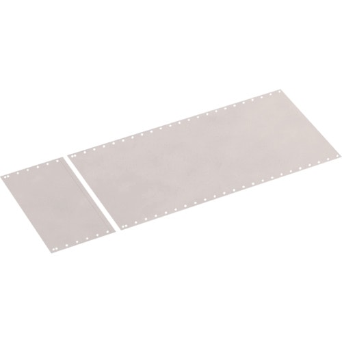 トラスコ中山 TRUSCO スチール製軽量ボルト式棚用側板 D600×H1500用 ネオグレー（ご注文単位1セット）【直送品】