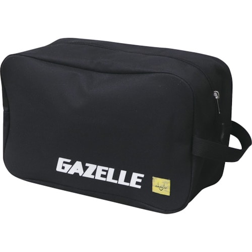 トラスコ中山 福徳 ガゼルシューズケース ブラック(ご注文単位1個)【直送品】