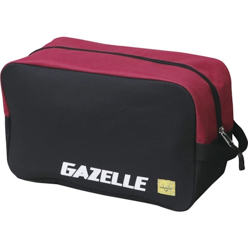 トラスコ中山 福徳 ガゼルシューズケース レッド(ご注文単位1個)【直送品】