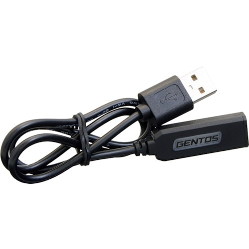 トラスコ中山 GENTOS Gシリーズ ヘッドライト用充電ケーブル(ご注文単位1本)【直送品】