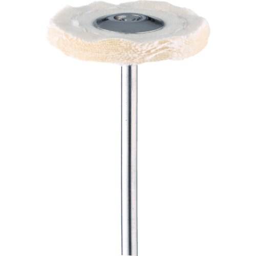 トラスコ中山 ミニモ 積層バフ コットン Φ14 (10本入)（ご注文単位1パック）【直送品】