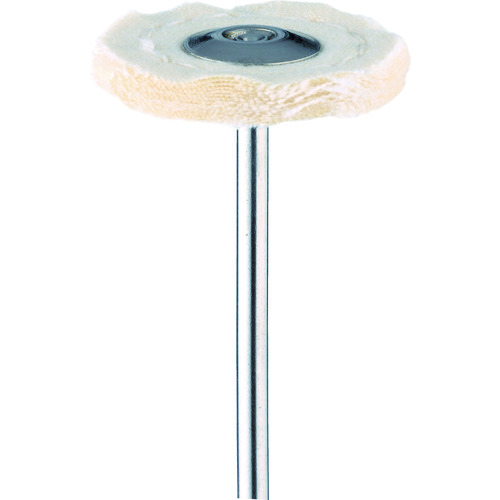 トラスコ中山 ミニモ 積層バフ コットン Φ22 (10本入)（ご注文単位1パック）【直送品】