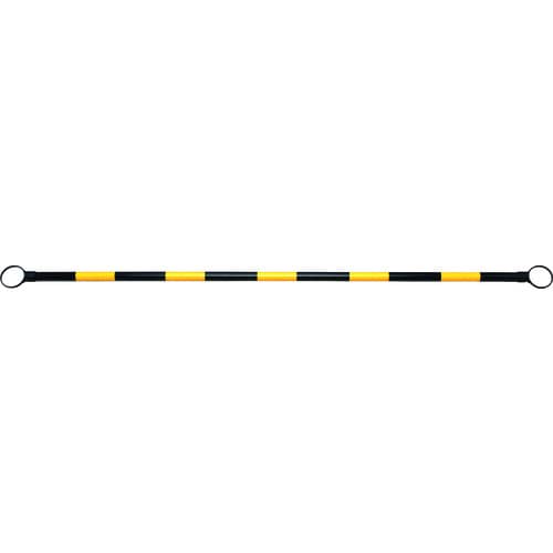 トラスコ中山 ミツギロン ガードバー 黄・黒 35φ×2m SF-27-T（ご注文単位30本）【直送品】