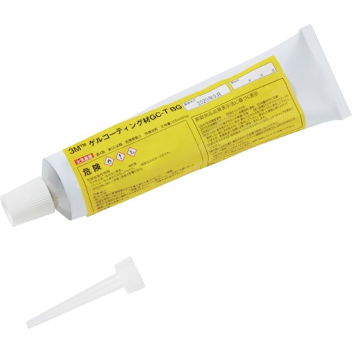 トラスコ中山 3M 防食・防湿・絶縁用ゲルコーティング材料 ベンガラ色 80g(ご注文単位1個)【直送品】