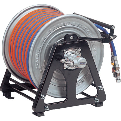 トラスコ中山 ハタヤ ガスリール 30mφ5.0 特殊合成ゴム製ツインホース(逆火防止器付)(ご注文単位1台)【直送品】