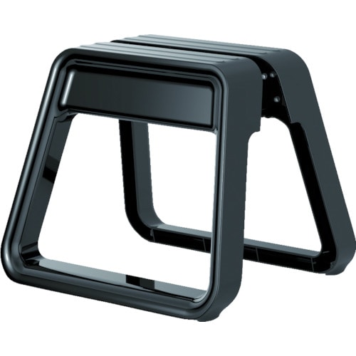 トラスコ中山 ピカ 樹脂製踏台 GEM STEP ブラック（ご注文単位1台）【直送品】