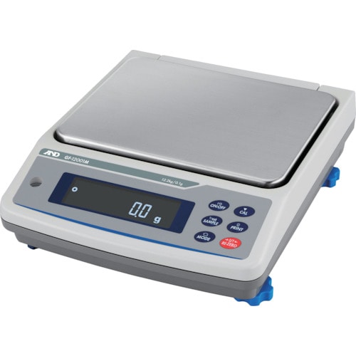 トラスコ中山 A&D 防塵・防水型中量級天びん GF-12001M(ご注文単位1台)【直送品】