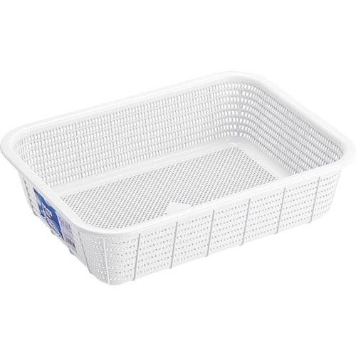 トラスコ中山 リス キッチンバスケットLホワイト(ご注文単位1個)【直送品】