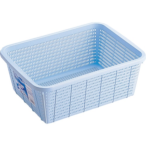 トラスコ中山 リス H&H キッチンバスケットDM 青(ご注文単位1個)【直送品】