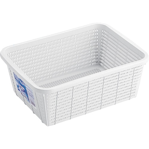 トラスコ中山 リス キッチンバスケットDMホワイト(ご注文単位1個)【直送品】