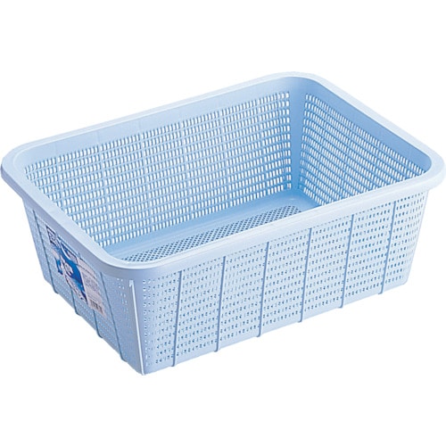 トラスコ中山 リス H&H キッチンバスケットDL 青(ご注文単位1個)【直送品】