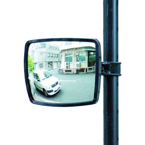 トラスコ中山 光 ワイドミラー クリップタイプ（ご注文単位1個）【直送品】