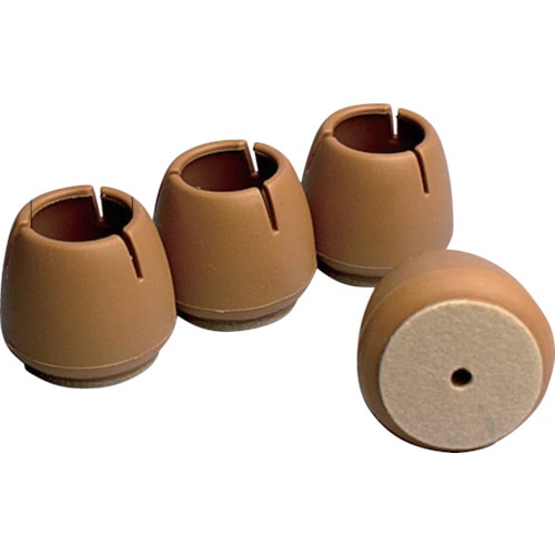 トラスコ中山 WAKI Wフェルトキャップ丸 GK-702(21-32)4個入(ご注文単位1パック)【直送品】