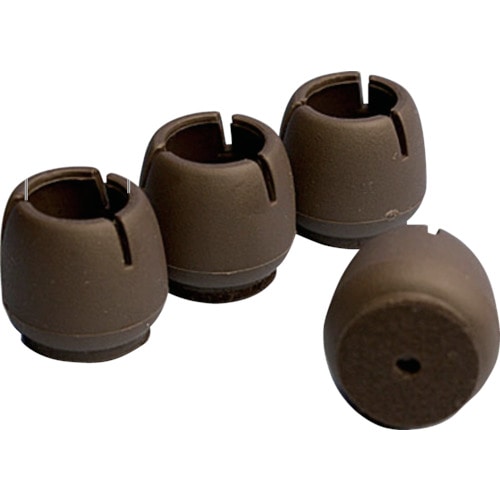 トラスコ中山 WAKI Wフェルトキャップ丸 GK-711DB(16-21)4個入(ご注文単位1パック)【直送品】