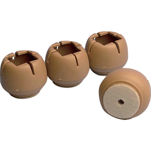 トラスコ中山 WAKI Wフェルトキャップ角 GKー801(16-24)4個入(ご注文単位1パック)【直送品】