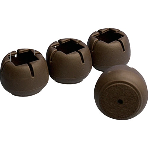 トラスコ中山 WAKI Wフェルトキャップ角 GK-811DB(16-24)4個入(ご注文単位1パック)【直送品】