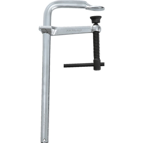 トラスコ中山 TRUSCO Lクランプ標準型 最大口開300mmX深さ120mm 128-9306(ご注文単位1個)【直送品】