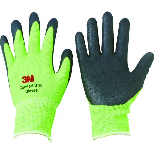 トラスコ中山 3M 一般作業用コンフォートグリップグローブ グリーン Lサイズ(ご注文単位1組)【直送品】