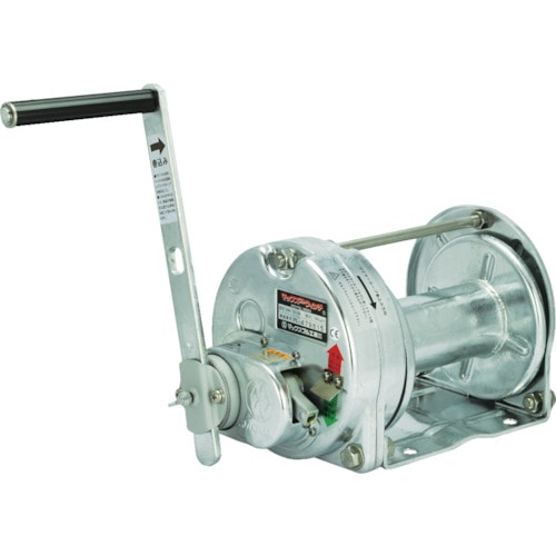 トラスコ中山 マックスプル 手動ウインチ(溶融亜鉛メッキ付き) 835-4604(ご注文単位1台)【直送品】