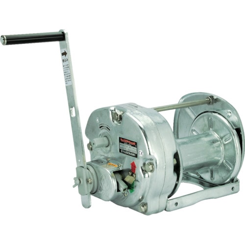 トラスコ中山 マックスプル 手動ウインチ(溶融亜鉛メッキ付き) 835-4606(ご注文単位1台)【直送品】