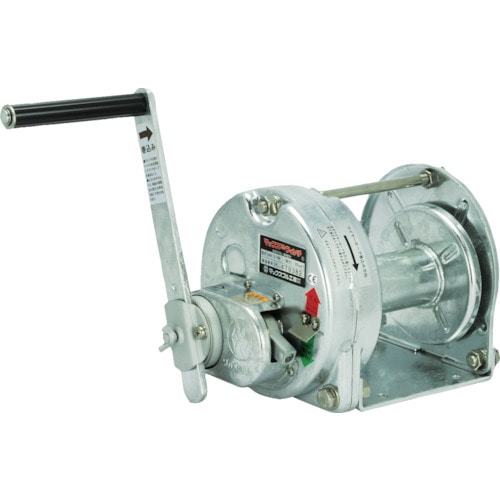トラスコ中山 マックスプル 手動ウインチ(溶融亜鉛メッキ付き) 835-4607(ご注文単位1台)【直送品】