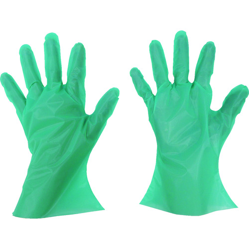 トラスコ中山 東京パック マイジャストグローブエコノミー化粧箱S グリーン(ご注文単位1箱)【直送品】